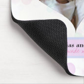 自分のハートの愛する人のポートレート内を表示 マウスパッド (コーナー)