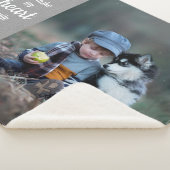 . .自分のハートスマイルを作るペットのフォトドッグ好き シェルパブランケット (3/4)