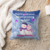 自分のハート クッション (ブランケット)