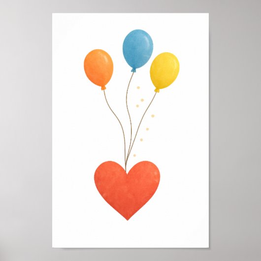 自分のハート ポスター (正面)