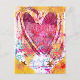 自分のハート ポストカード