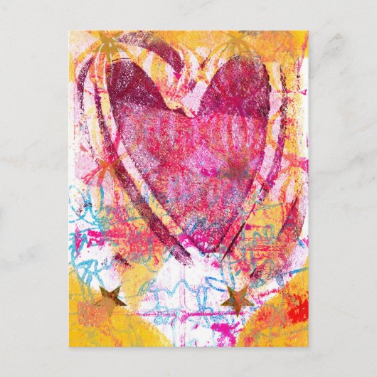自分のハート ポストカード (正面)