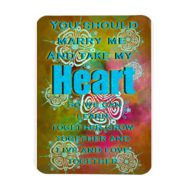 自分のハート マグネット