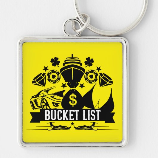 自分のバケットリスト キーホルダー (正面)