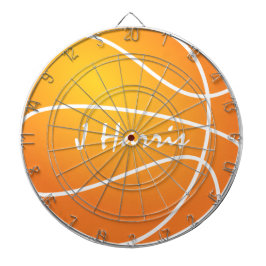 自分のバスケットボールをカスタマイズする ダーツボード