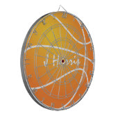 自分のバスケットボールをカスタマイズする ダーツボード (正面左)