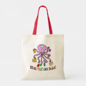 自分のバッグ トートバッグ (裏面)