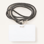 自分のバッジを作成する バッジ (正面ランヤード)