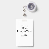 自分のバッジを作成する バッジ (正面（伸縮クリップ）)