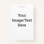 自分のバッジを作成する バッジ (正面)