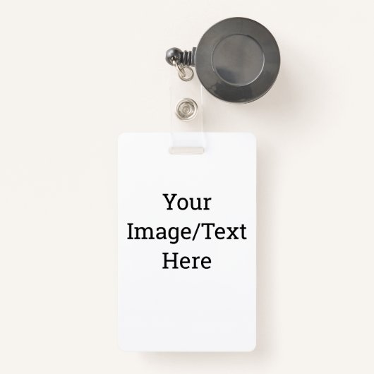 自分のバッジを作成する バッジ (正面リトラクタブル付き)