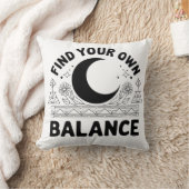 自分のバランスを見つける クッション (ブランケット)