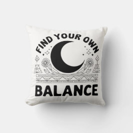 自分のバランスを見つける クッション