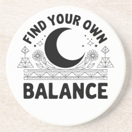 自分のバランスを見つける コースター