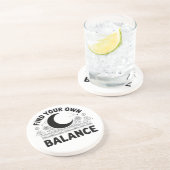 自分のバランスを見つける コースター (側面)