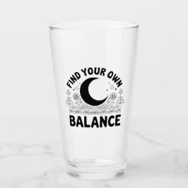 自分のバランスを見つける タンブラーグラス