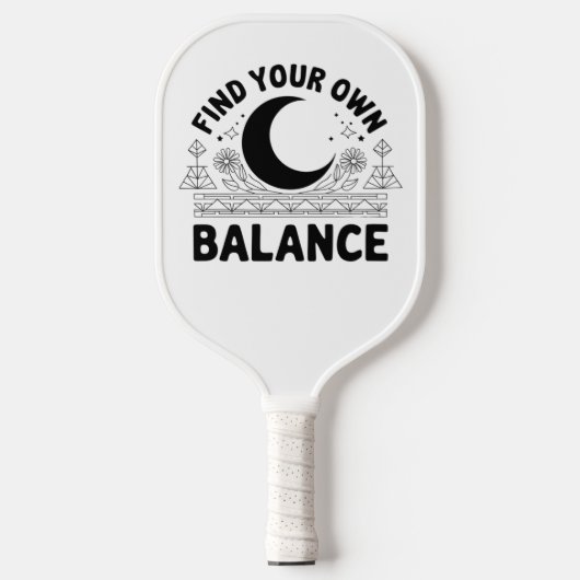 自分のバランスを見つける ピックルボールラケット (正面)
