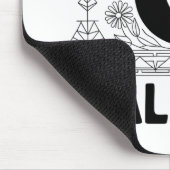 自分のバランスを見つける マウスパッド (コーナー)