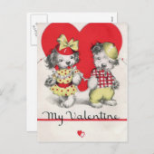 自分のバレンタイン シーズンポストカード (正面/裏面)