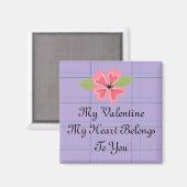 自分のバレンタイン マグネット (正面/裏面)