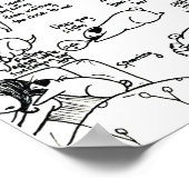 自分のパグが好きな無作為なもの ポスター (角)