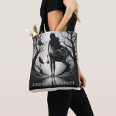 自分のパスを見つける トートバッグ (クローズアップ)