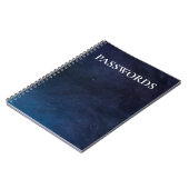 自分のパスワードノートブック ノートブック (左側)