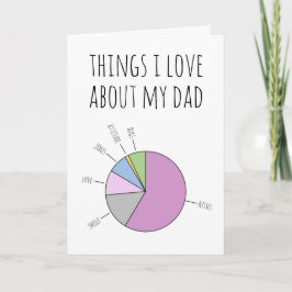 . .自分のパパが大好き空白の シーズンカード