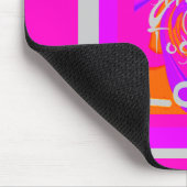 自分のヒラリー素晴らしを一緒に強くする マウスパッド (コーナー)