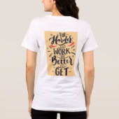 自分のヒーローになれ» Tシャツ (裏面)