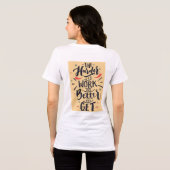 自分のヒーローになれ» Tシャツ (裏面全面)