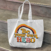 自分のヒーローのトートバッグ トートバッグ