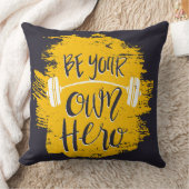 自分のヒーローの枕になる クッション (ブランケット)