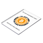 自分のビジネスおもしろいを採掘するBitcoin投資 ノートブック (左側)