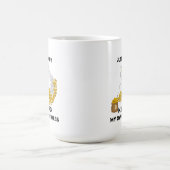 自分のビジネスを掘り下げる男だけだ コーヒーマグカップ (中央)