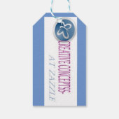 自分のビジネス企業ののシールを作る ギフトタグ (裏面)