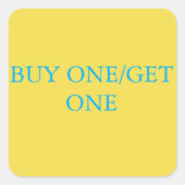 自分のビジネス企業ののシールを作る スクエアシール (正面)