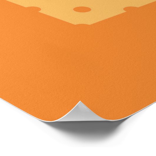 自分のビスケットおもしろいレトロポスター ポスター (角)