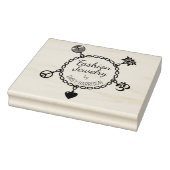 自分のファッションジュエリーを大きくする ラバースタンプ (スタンプ)