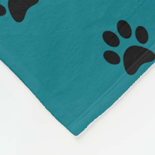 自分のファーのベビー フリースブランケット (角)