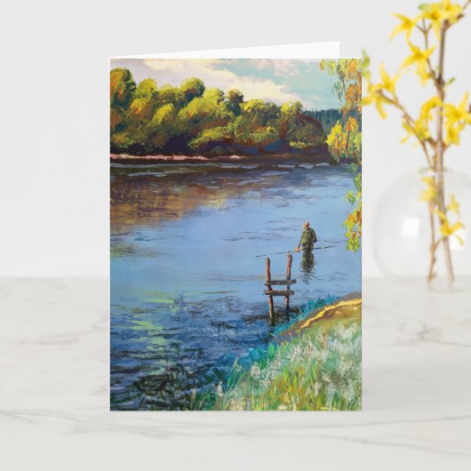 自分のフォトカード カード (黄色い花)