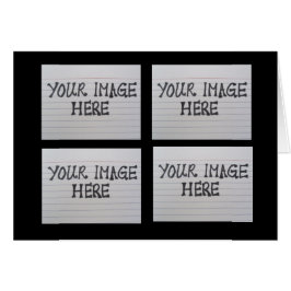 自分のフォトグリーティングカードを作成する