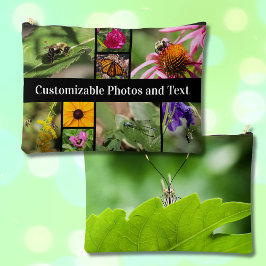 自分のフォトコラージュの母の日を作成 アクセサリーポーチ