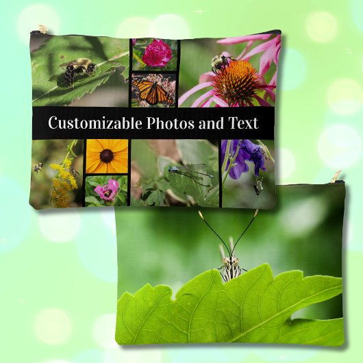 自分のフォトコラージュの母の日を作成 アクセサリーポーチ