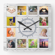 自分のフォトコラージュファーム素朴ハウスグレーを作成