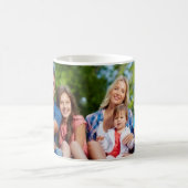 自分のフォトコーヒーマグパーソナライズされたを追加 コーヒーマグカップ (中央)