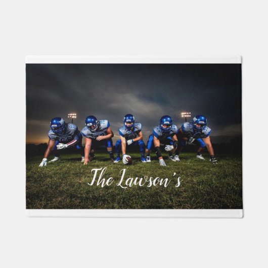 自分のフォトドアマットをカスタム追加 ドアマット (正面)