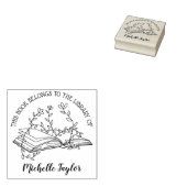 自分のブックラバー読のライブラリを作成 ラバースタンプ (押印)