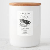 自分のブラックドラゴンを作る フードラベル (正面)