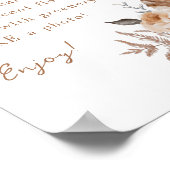 自分のブーケボホテラコッタを作る ポスター (角)